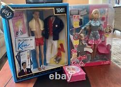 Dentist Barbie and My favorite Ken (Ken 50) dolls Bundle (new in box)