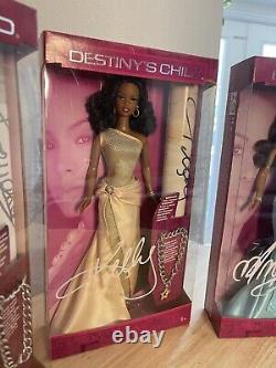 Destiny's Child Barbie Beyonce Knowles Doll Michelle Kelly Lot 3