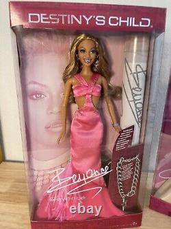 Destiny's Child Barbie Beyonce Knowles Doll Michelle Kelly Lot 3