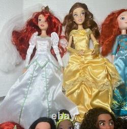 Disney Princess Barbie Doll Lot of 12