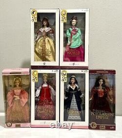 Dolls Of The World Princess Lot Of 6 NRFB