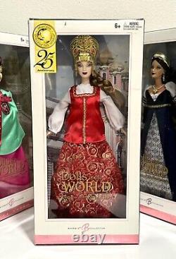 Dolls Of The World Princess Lot Of 6 NRFB