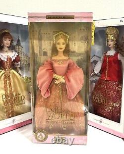 Dolls Of The World Princess Lot Of 6 NRFB