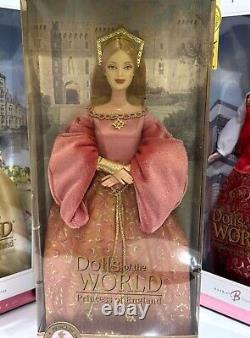 Dolls Of The World Princess Lot Of 6 NRFB