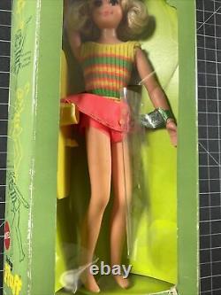 Dramatic New Living Fluff Skipper Size Barbie Doll Mattel 1143 Vintage 1970