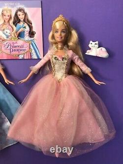 Erika Barbie Doll Anneliese Princess and the Pauper Lot 2 Cats CD Very Good Used