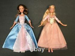 Erika Barbie Doll Anneliese Princess and the Pauper Lot 2 Used SH SL