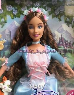 Erika Barbie Doll Anneliese Princess and the Pauper Rare Version Cats Lot 2 EX