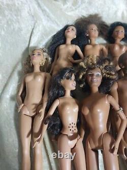 Ethnic barbie dolls Lot 19 Dolls And 1 Body