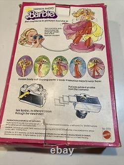 FASHION PHOTO BARBIE DOLL With PLAY CAMERA Mattel 2210 Vintage 1977 NRFB NIB