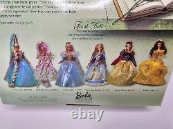 Fairy tale Barbie lot of 6 vintage in box 1990s. + 3 matching ornaments