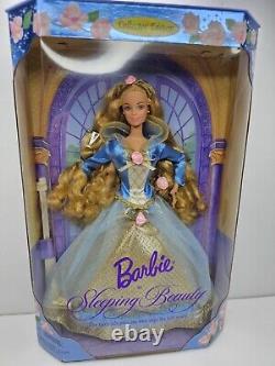 Fairy tale Barbie lot of 6 vintage in box 1990s. + 3 matching ornaments