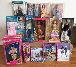 Fashionista Barbie Doll Carnivale Eric Ariel My Magical Mermaid Disney LOT 15 D