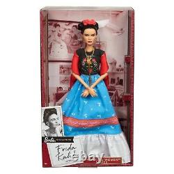 Frida Kahlo Mattel Barbie Doll Inspiring Women Series Mexican Artist Khalo NEW