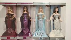GLAMOROUS! BIRTHSTONE BARBIE COLLECTION Dolls. Lot of 12