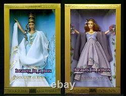 GODDESS OF BEAUTY SPRING Barbie Doll Classical Greek Series G Lot 2