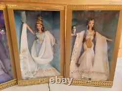 GODDESS OF WISDOM BEAUTY SPRING BARBIE DOLL Classical Greek Lot of 3 NEW IN BOX