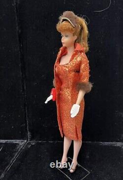 GORGEOUS Titian Hair Ponytail Barbie In Evening Elegance Outfit / COMPLETE/MINT