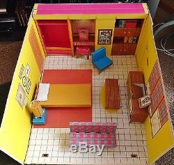 Giant Vintage Barbie Lot House Car Tea Set Clothing Accessories Cases Avon