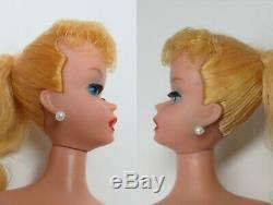 Gorgeous Near Mint #5 Blonde Ponytail in BOX 1961 Barbie Vintage NMIB