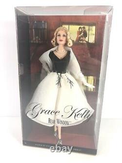 Grace Kelly Barbie In Hitchcocks Rear Window Pink Label Collector Box MINT NRFB