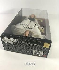 Grace Kelly Barbie In Hitchcocks Rear Window Pink Label Collector Box MINT NRFB