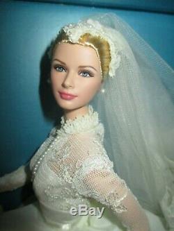 Grace Kelly The Bride Silkstone Barbie NRFB Mint 2011 Gold Label #T7942