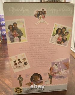 Grandpa Happy Family African American Barbie NRFB, Non-Mint Box