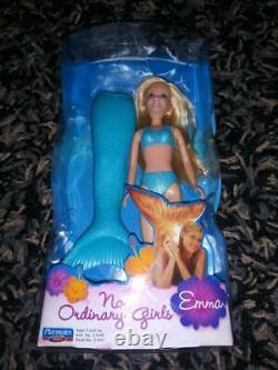 H2O Just Add Water No Ordinary Girls Barbie Doll Lot Emma Cleo Rikki Playmates