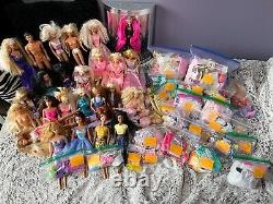 HUGE 500 Piece Barbie Lot of 90s Dolls, Clothes, Ken, Toys, Accessories, Disney