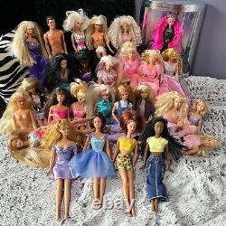 HUGE 500 Piece Barbie Lot of 90s Dolls, Clothes, Ken, Toys, Accessories, Disney
