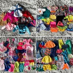 HUGE 500 Piece Barbie Lot of 90s Dolls, Clothes, Ken, Toys, Accessories, Disney