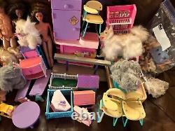 HUGE BARBIE LOT VINTAGE Mostly 90s Hundreds Of Items