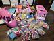 HUGE Barbie Doll & Disney Princesses Accessories Lot Rv &Airplane 500+ Pieces