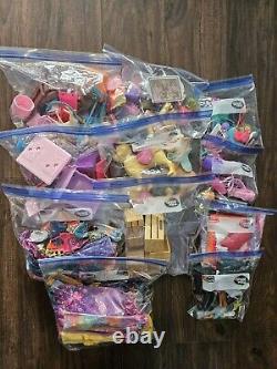 HUGE Barbie Doll & Disney Princesses Accessories Lot Rv &Airplane 500+ Pieces