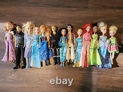 HUGE Barbie Doll & Disney Princesses Accessories Lot Rv &Airplane 500+ Pieces