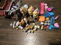 HUGE Barbie Doll & Disney Princesses Accessories Lot Rv &Airplane 500+ Pieces