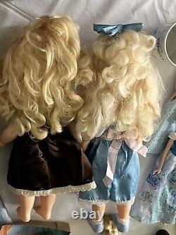 HUGE Disney Store Princess Cinderella Mattel Barbie Doll Collection Lot AMAZING