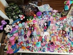 HUGE Dolls Lot! 17 Barbies, 19 Monster High Draculaura, Hairdorables, Clothes