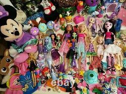 HUGE Dolls Lot! 17 Barbies, 19 Monster High Draculaura, Hairdorables, Clothes