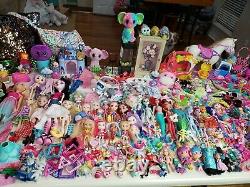 HUGE Dolls Lot! 17 Barbies, 19 Monster High Draculaura, Hairdorables, Clothes