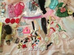 HUGE LOT 60's Vintage & Mod Barbie and friends Dolls Clothes Shoes Accessories