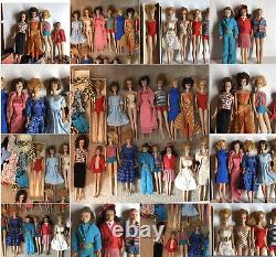 HUGE LOT Of Vintage BARBIE & Friends Dolls And Clothes