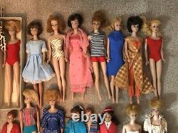 HUGE LOT Of Vintage BARBIE & Friends Dolls And Clothes