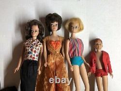 HUGE LOT Of Vintage BARBIE & Friends Dolls And Clothes