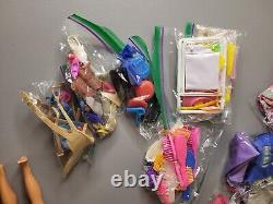 HUGE LOT Vintage Barbie Dolls & Clothing 60s 90s Tons of Clothes and Accesories