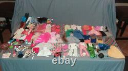 HUGE LOT Vintange Barbie Clothes and Accessories