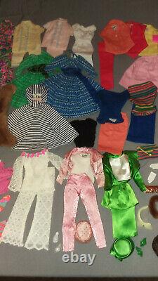 HUGE LOT Vintange Barbie Clothes and Accessories