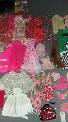 HUGE LOT Vintange Barbie Clothes and Accessories