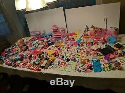 HUGE Lot BARBIE Clothes, Dolls, Furniture, Accessories, Shoes, Pets 1970-Present